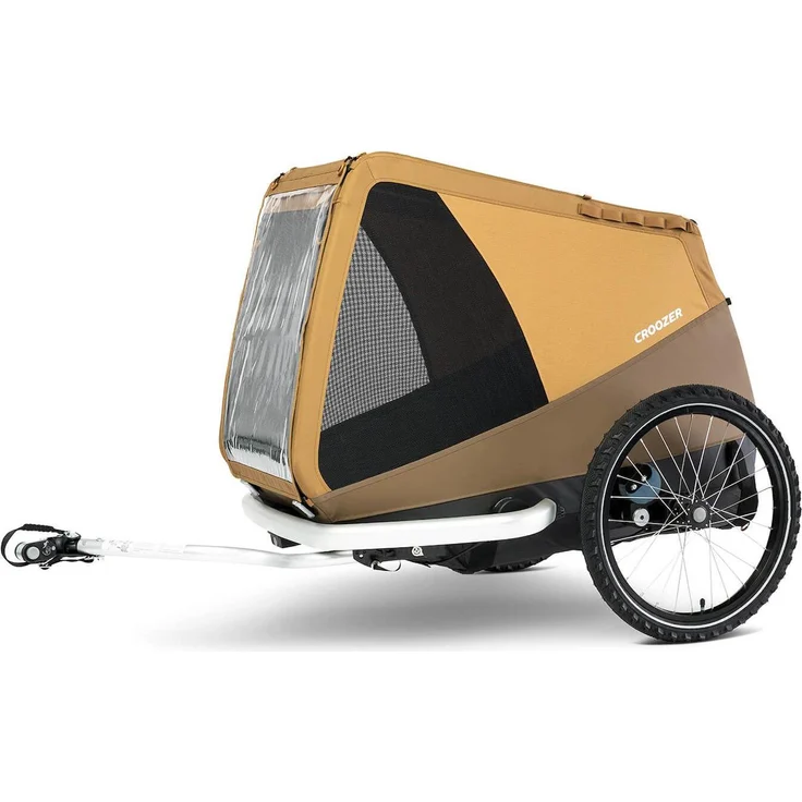 Croozer Veloanhänger, Fahrradanhänger für 2 Kinder, sicher und komfortabel