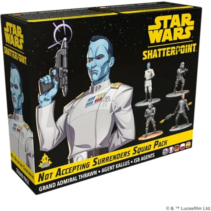 Atomic Mass Games SWP28 Spiel, Squad-Erweiterung "Not Accepting Surrenders" mit Miniaturen - Star Wars: Shatterpoint, 2 Spieler, Ab 14+, Deutsch