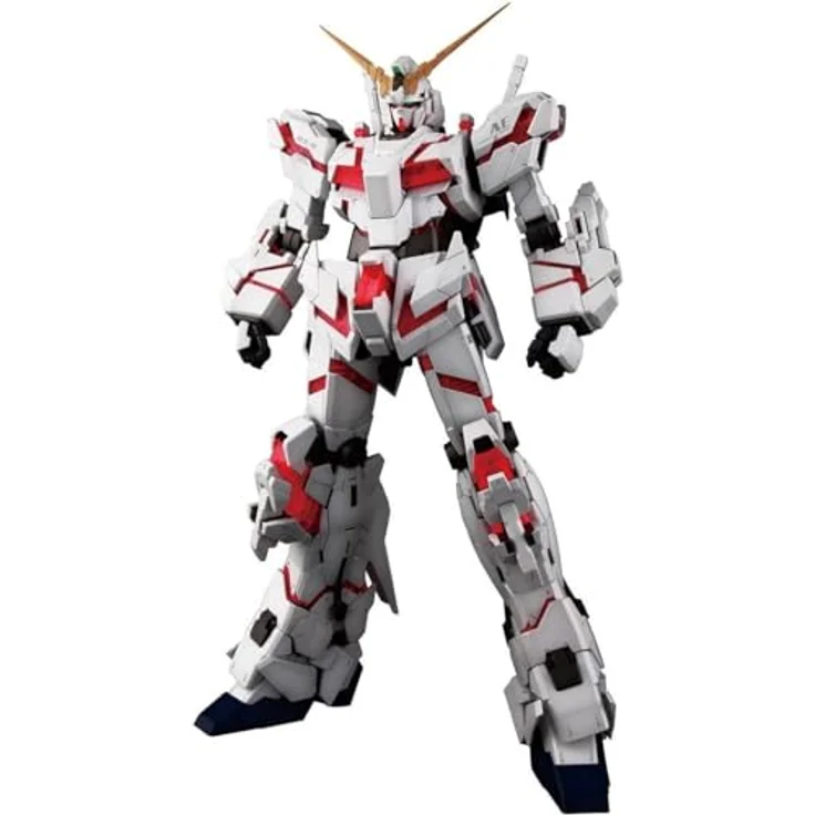 BANDAI SPIRITS Perfect Grade Unicorn Gundam Modellbau-Kit, 1:60, rot, Sci-Fi, Kunststoff, Unisex, nicht zusammenklappbar – Bild 1