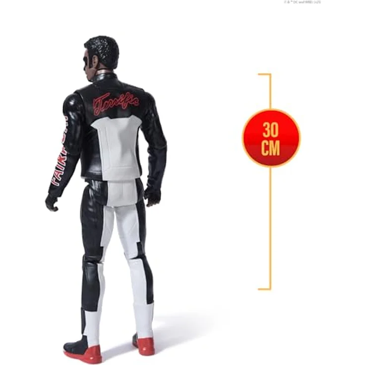 DC Comics Superman - Action-Figur Mr. Terrific, 30 cm, mit 11 Bewegungspunkten zum Spielen und Sammeln, Spielzeug für Kinder ab 4 Jahren – Bild 5