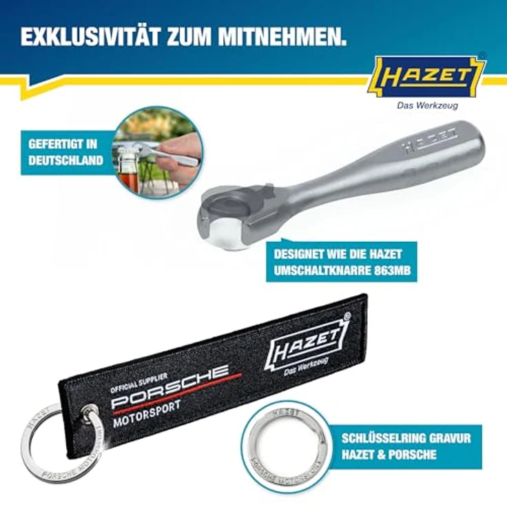 HAZET Werkzeug Adventskalender 2025, 24-teilig mit Akku-Schrauber, LED-Licht und ergonomischem Softgrip-Griff – Bild 7