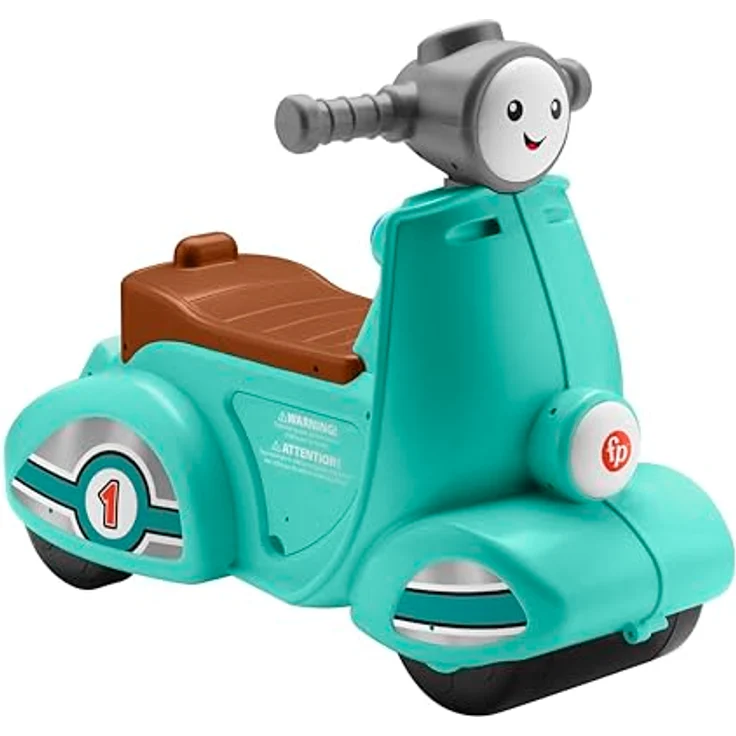 Fisher-Price HMV76 - Roller Aufsitzspielzeug für Kleinkinder mit Smart-Stages-Lerninhalt für Rollenspiele, mehrsprachige Version, Lernspielzeug, Babyspielzeg ab 12 Monaten – Bild 2