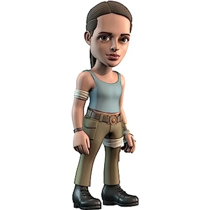 MINIX Alice Vikande Figur, Tomb Raider, Sammlerstück, 12 cm, Geschenkidee für Kinder und Erwachsene, TV- & Filmfans - MN11940, Detailgetreue Sammelfigur in 12 cm Höhe, inklusive Sammlerverpackung – Bild 3