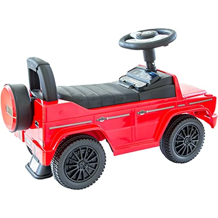NATIV Rutscherauto Mercedes G350d, Babyrutscher mit leisen Kunststoffrädern, Kinderfahrzeug, Rutschauto – Bild 5