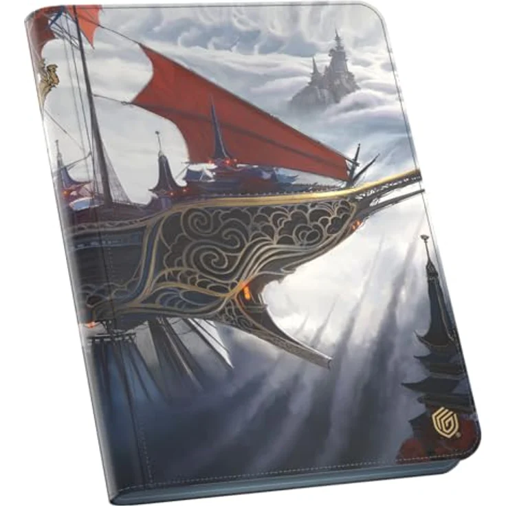 Ultimate Guard Zipfolio 360 Xenoskin für Magic: The Gathering "Tarkir: Dragonstorm" - Mystic Monastery, mit sauer- und PVC-freien Taschenseiten, geeignet für Karten mit Doppelhülle, widerstandsfähiges Material mit Reißverschluss – Bild 1