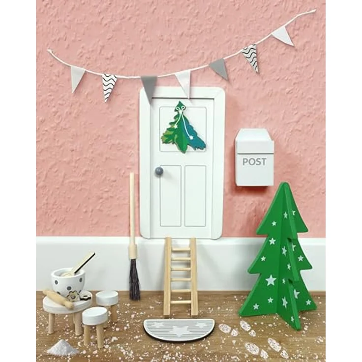 Vedes Wichteltüre Modern, 15tlg. Adventskalender für Kreatives Basteln, ab 3 Jahre – Bild 3