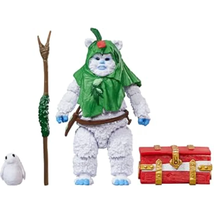 Hasbro Star Wars Black Series Ewok Actionfigur (Holiday Edition), 15 cm, detailgetreu mit mehreren Bewegungspunkten – Bild 1