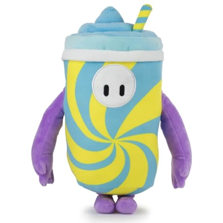 BARRADO Fall Guys 16002749 Soft Toy, Plüschtier in Blau Freeze, 26 cm, offiziell lizenziert – Bild 1