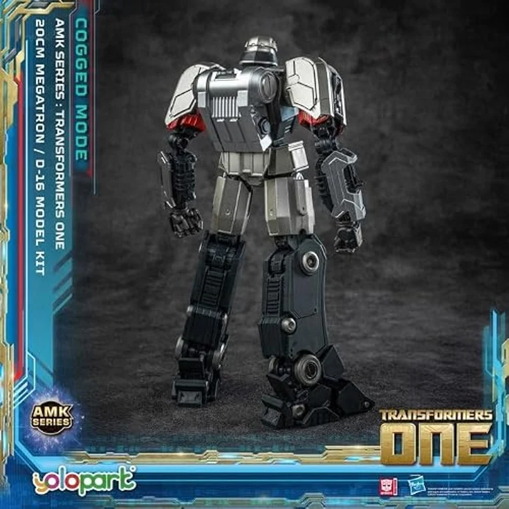 Yolopark Transformers 8 Amk Series Kit D-16, 20 cm bewegliche Figur in Silber – Bild 6
