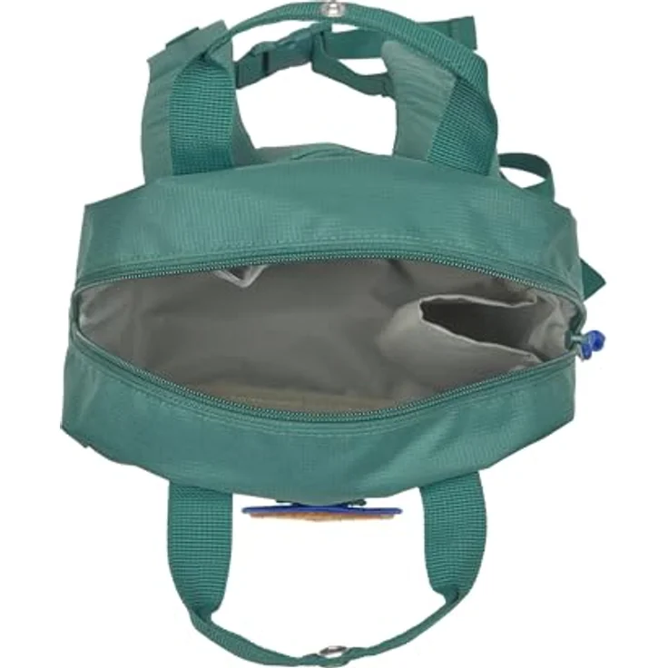 LÄSSIG Kinderrucksack Mini Square Backpack Dark Green, 27 cm, 7 Liter, 3 Jahre, mit Brustgurt, wasserabweisend – Bild 5