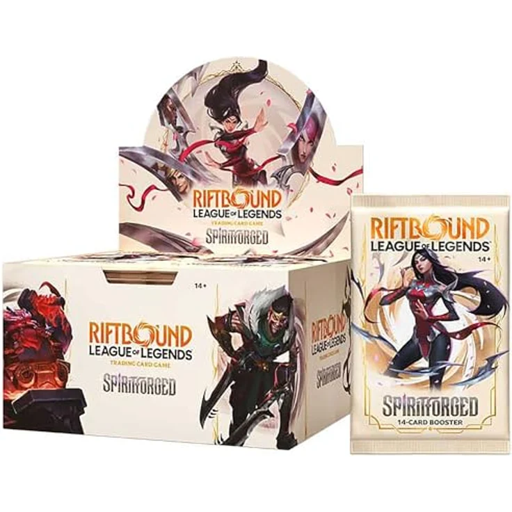 UVS Riftbound League of Legends Spiritforged Display, Sammelkarten-Booster-Box mit 24 Packs und über 220 Karten, Englisch – Bild 2