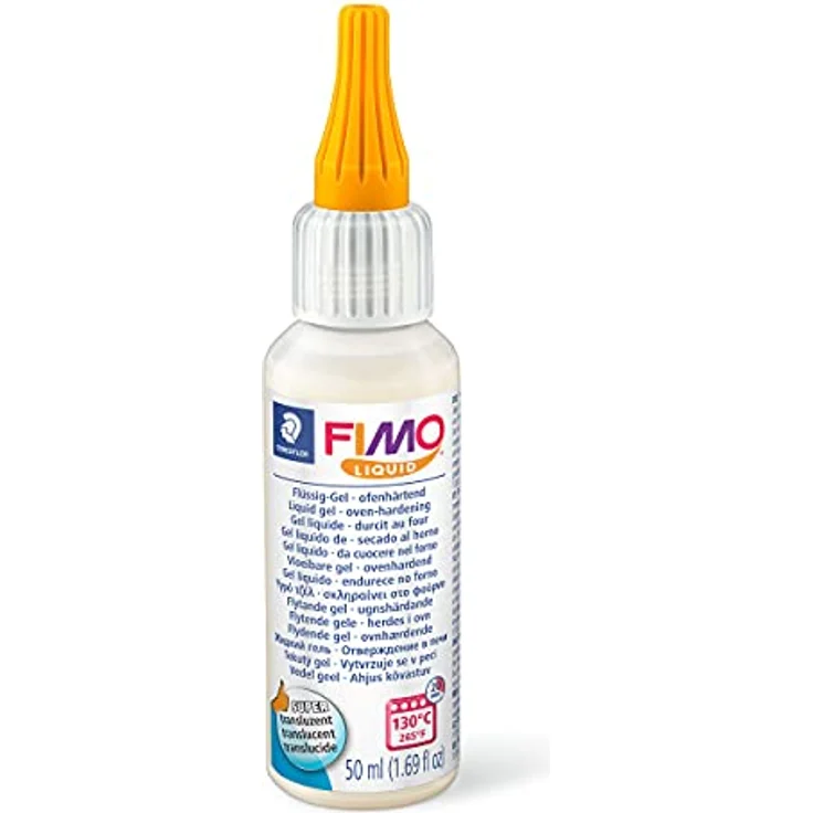 FIMO FIMO Modelliermasse liquid 8051 Flüssig-Gel, 50 ml - Ofenhärtendes Flüssig-Gel für vielfältige Anwendungsmöglichkeiten – Bild 2