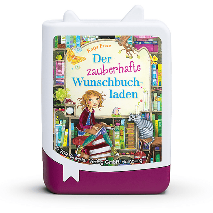 BOXINE Der zauberhafte Wunschbuchladen Book-Tonie, Hörfigur für die Toniebox mit spannenden Geschichten und vielseitiger Charakterwelt