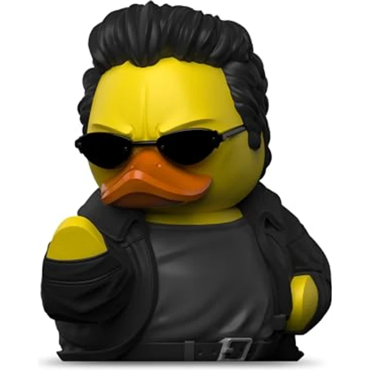 TUBBZ TUBBZ Box-Ausgabe: The Matrix - Neo Cosplaying-Gummiente Vinylfigur, 9 cm groß, in umweltfreundlicher Verpackung – Bild 1