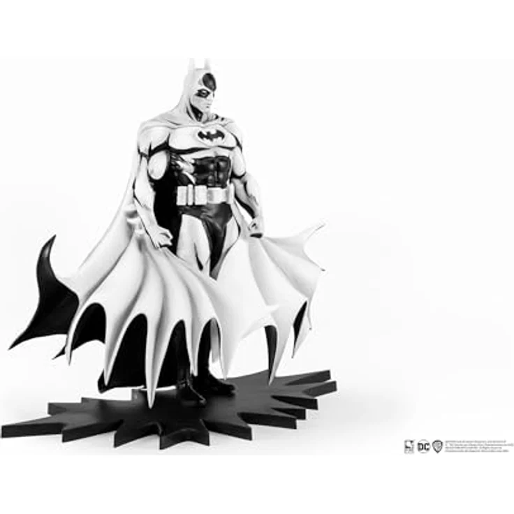 Pure Arts Batman PX PVC Statue 1/8 SDCC 2024, Black & White Version, ca. 27 cm, Sammelfigur mit ansprechender Base – Bild 9