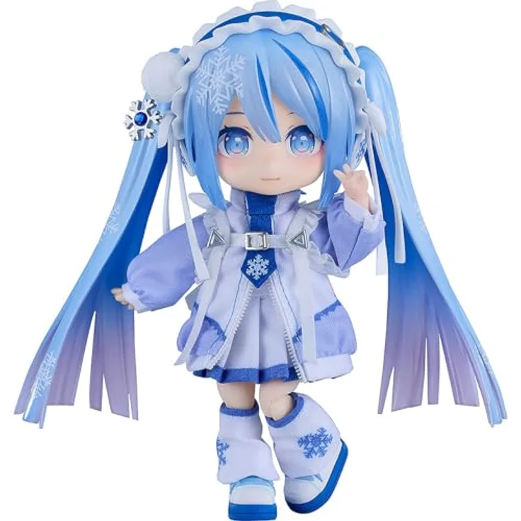 USA Gundam Store Snow Miku Yukiiro Pop Version Figur, 14 cm Nendoroid Puppe basierend auf iXima Sky-Stadt-Design