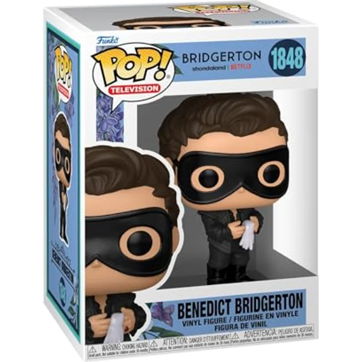 Funko POP Bridgerton S3 POP 1, Sammelfigur aus Vinyl, ca. 9 cm, in Fensterbox-Verpackung – Bild 1