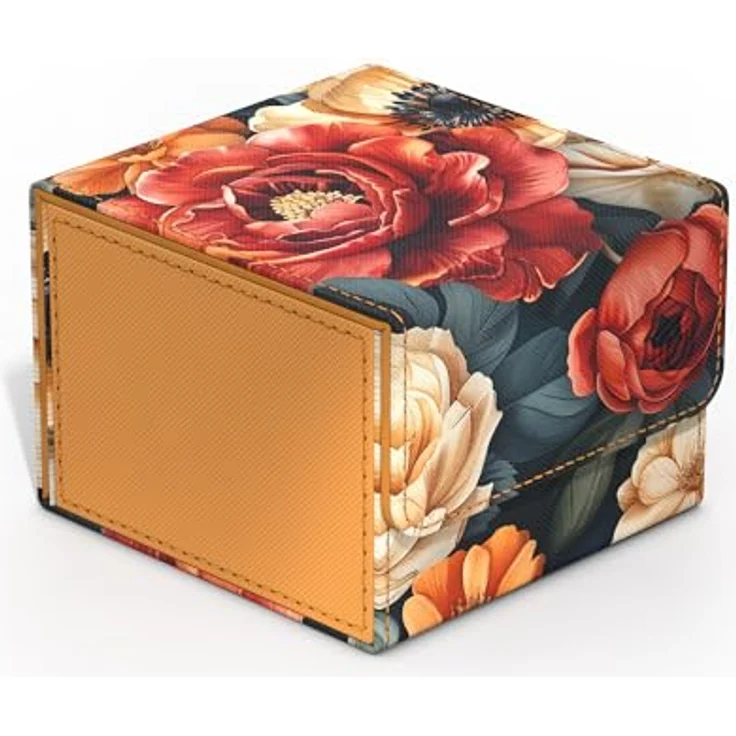 Ultimate Guard Sidewinder 133+ Xenoskin, premium Deck-Box für Sammelkarten im Design "Floral Places III" - Secret Garden, mit starkem Magnetverschluss und hochwertigem Mikrofaser-Innenfutter – Bild 1