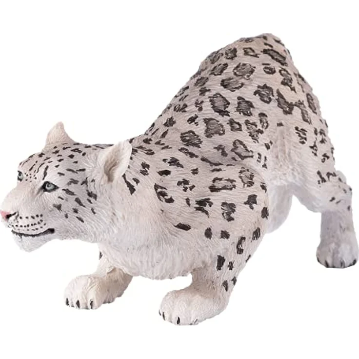 Mojo Wildlife Schneeleopard – 387243, Sammelfigur mit lebensechten Details, 15.2 x 4.3 x 5.7 cm – Bild 4