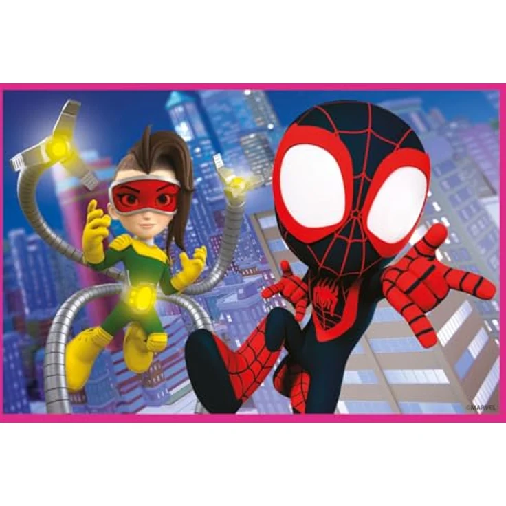 Clementoni Marvel Spidey and His Amazing Friends 6 Würfel Puzzle Kinder - Sensorik- & Motorikspielzeug für Kinder ab 3 Jahren 40661 – Bild 5