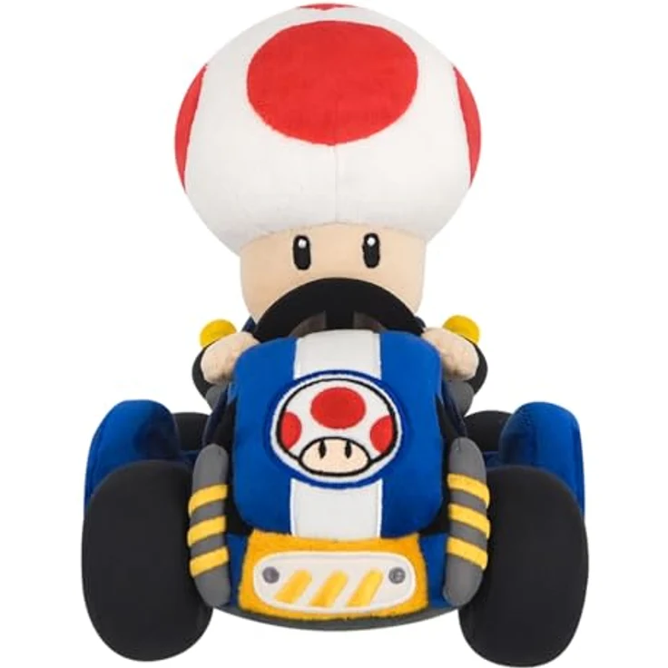 Together+ Plüschtier – Mario Kart World – Toad, 27 cm, detailgetreue Nachbildung, hochwertiges Material für Langlebigkeit – Bild 2
