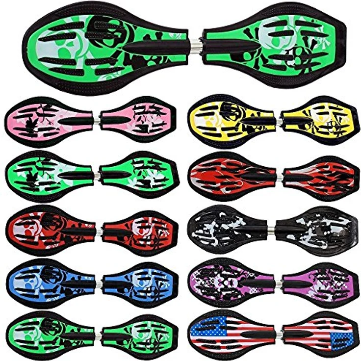 FunTomia Waveboard Original Funtomia mit ABEC9 Kugellager inkl. Tasche (Verschiedene Farbdesigns) – Bild 1