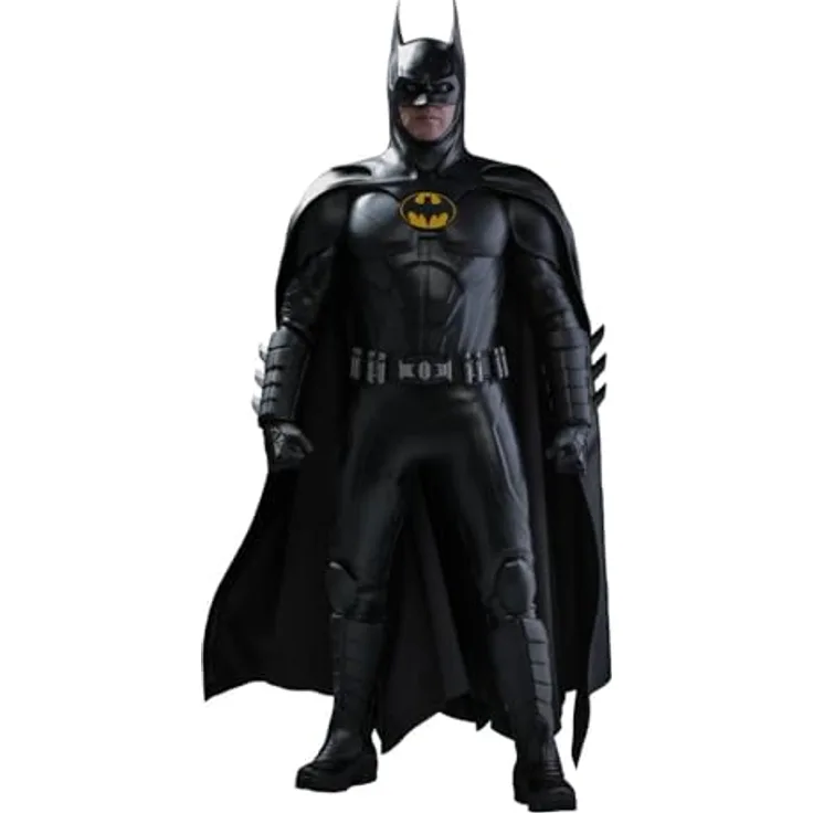Hot Toys The Flash Figur Movie Masterpiece 1/6 Batman (Modern Suit), 30 cm - detailgetreue Sammelfigur mit hochwertiger Verarbeitung
