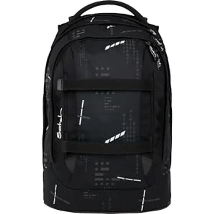 Satch Schulrucksack Pack, ergonomischer Schulrucksack mit 2 Hauptfächern, 45 cm, Ninja Matrix, leicht und robust, gepolstertes Laptopfach – Bild 1