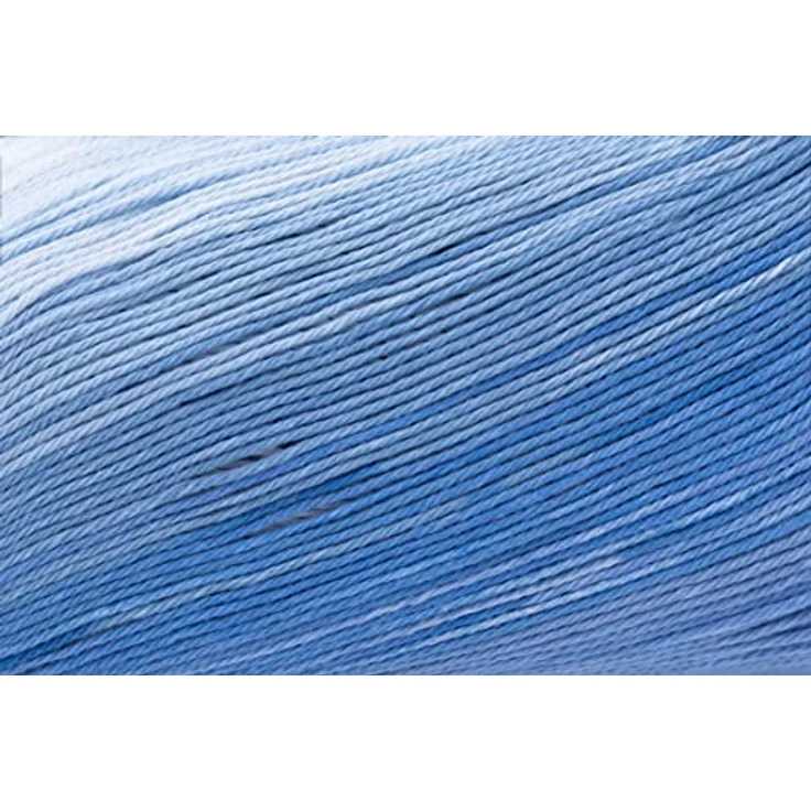 Gründl 4921-02 Cotton Quick Batik Garn, hellblau-mittelblau-dunkelblau, 1 x 100 g – Bild 2