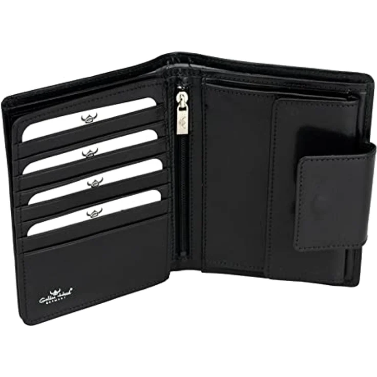 Golden Head Colorado - Geldbörse mit Riegel 16cc 14 cm RFID Tabacco – Bild 2