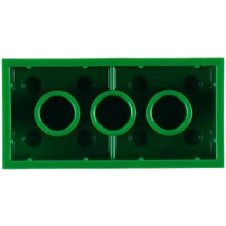 Stein-Experte Lego® 2x4 Steine Grün, 100 Bausteine für Landschafts- & Architekturmodelle, 100% Original LEGO Qualität – Bild 4
