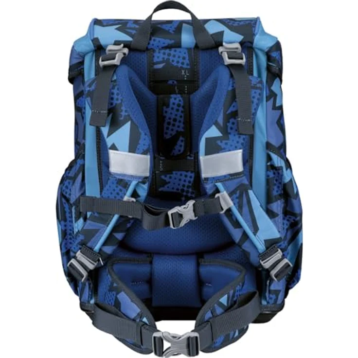 DerDieDas Schulranzen Set 5-TLG. ErgoFlex Light, ergonomisch, nur 800g, Dark Dragon – Bild 3