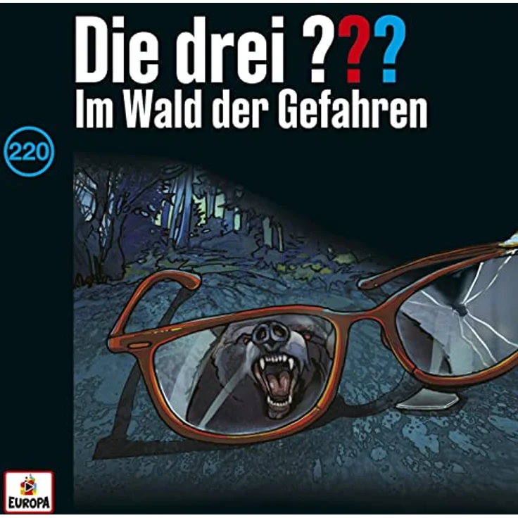 Europa Hörspiel-CD Die drei ??? 220 - Der Wald der Gefahren, spannendes Abenteuer in den Rocky Mountains – Bild 2