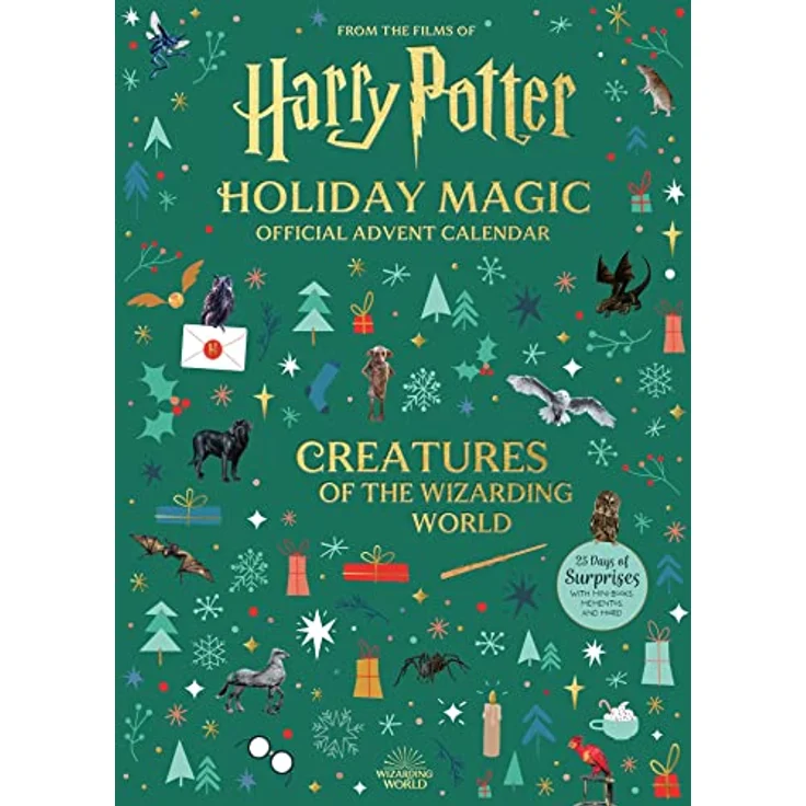 Simon & Schuster Harry Potter: Holiday Magic, Adventskalender mit über 25 Überraschungen und Sammlerstücken, 2023 Edition – Bild 2