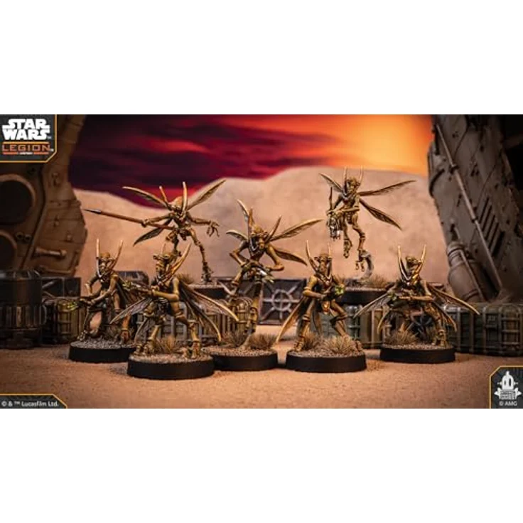 Atomic Mass Games Star Wars: Legion – Geonosian Warriors, Einheit-Erweiterung für 2 Spieler, ab 14 Jahren, Mehrsprachig, 120-180 Minuten Spielzeit – Bild 5