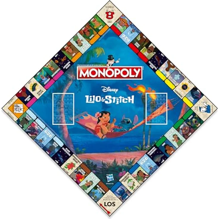 Winning Moves Monopoly Lilo & Stitch Brettspiel ab 8 Jahren - Deutsch, Disney Geschenk – Bild 2