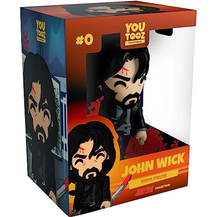 Youtooz John Wick-Figur, 11CM, ideal für Spiel und Phantasie, blendfreie Oberfläche