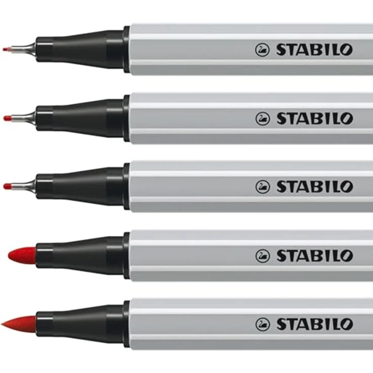 STABILO Filzstift STABILO Creative Tips ARTY Multiliner-Set CLASSIC - 30er Metalletui - Lebendige Farben für kreative Projekte – Bild 5