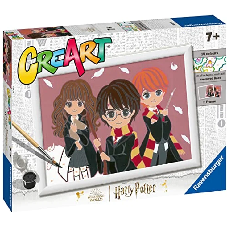 Ravensburger - CreArt Serie D Harry Potter, Das Trio Magico, malen Sie 7+ Jahre, 201389 – Bild 2