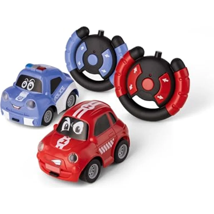 Revell Control My Little Police Chase, Ferngesteuertes Fahrzeug-Set für Kleinkinder, zwei Fahrzeuge in Premium-Qualität – Bild 3