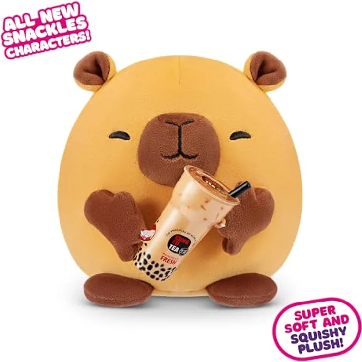 Snackles Serie 2, 13 cm ZURU Kuschelig-weiches Plüschspielzeug mit lizenziertem Snackmarken-Accessoire, ideal zum Sammeln und Knuddeln – Bild 2