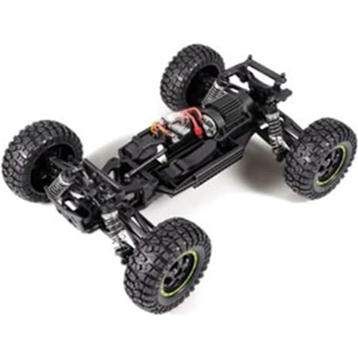 Blackzon Smyter DB 1/12 4WD Electric Desert Buggy, RTR Ready-to-Run, Allradantrieb, schwarz/grün, mit 390er Bürstenmotor und spritzwassergeschützter Elektronik – Bild 5