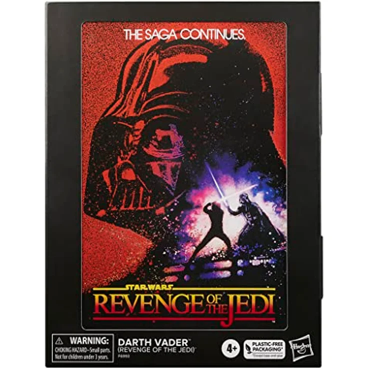 Hasbro Star Wars The Black Series Deluxe, Darth Vader Figur aus "Die Rückkehr der Jedi-Ritter", 15 cm mit Lichtschwert-Accessoire und mehreren Bewegungspunkten – Bild 3