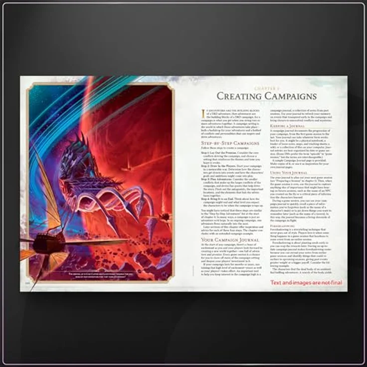 Dungeons & Dragons 2024 Dungeon Master’s Guide, Core Rulebook mit 15 wiederverwendbaren Karten und Greyhawk Kampagnenschauplatz – Bild 2