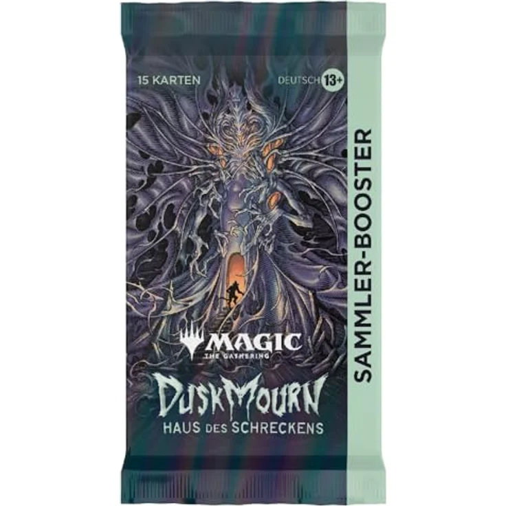 Magic The Gathering Duskmourn: Haus des Schreckens Sammler-Booster-Display (Deutsche Version) - Gruselige Karten mit alternativem Kartenrand und Foilkarten – Bild 2