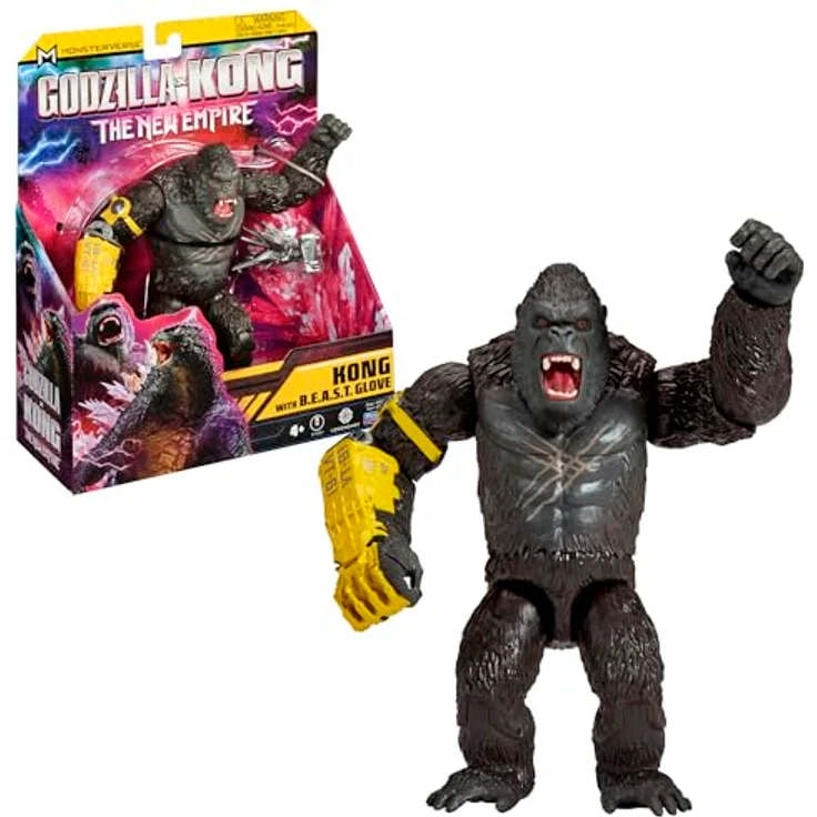 MonsterVerse Godzilla x Kong, bewegliche Figur, 15 cm, detaillierte Nachbildung mit Gelenkpunkten, zufälliges Modell, für Kinder ab 4 Jahren, MN303 – Bild 3