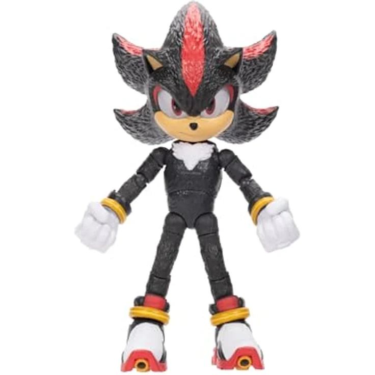 Sonic The Hedgehog Sonic 3 Movie 12,7 cm Actionfigur Shadow, hohe Qualität, ideales Geschenk für Spiel und Phantasie – Bild 1
