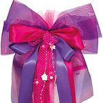 ROTH XXL Schultütenschleife Purple Blooming - fertig gebunden ca. 63 x 32 cm - Schulanfang-Schleife