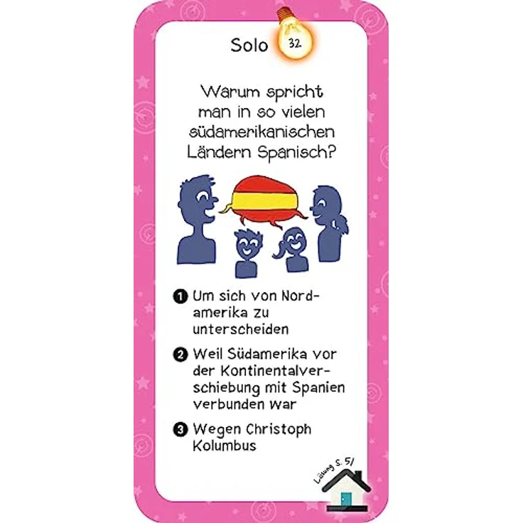 moses 90164 Rund um die Welt, Kinderquiz mit 100 spannenden Fragen, Weltreise Quiz für zuhause, Ratespiel für clevere Kids ab 8 Jahren und 2-5 Spieler – Bild 4