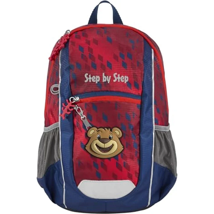 Step by Step Rucksack-Set KIGA Maxi FC Bayern Berni, ergonomischer Mini-Rucksack mit separatem Innenfach, für Kita & Kindergarten, 10 l, rot – Bild 1